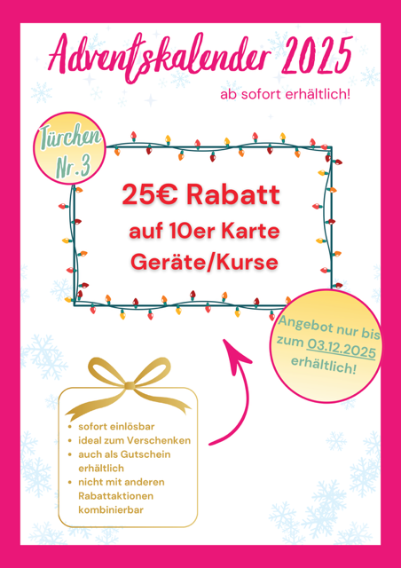 Türchen 3 Adventskalender 2025